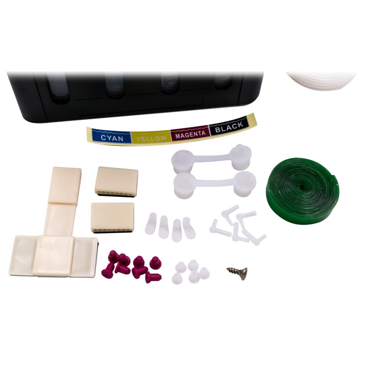 Kit completo com 4 reservatórios LUXO vazios para recarga