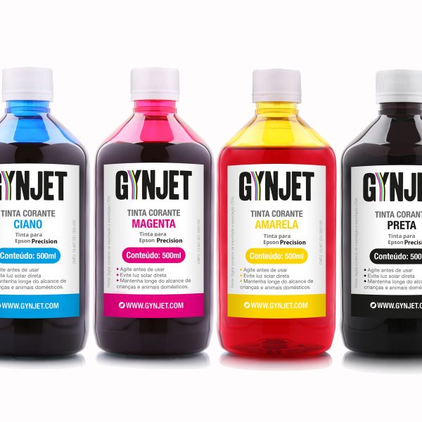 Impressão colorida utilizando tinta Gynjet para Epson Precision