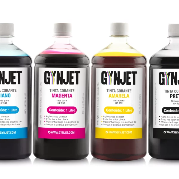 Kit Tinta Corante HP 932 1 Litro