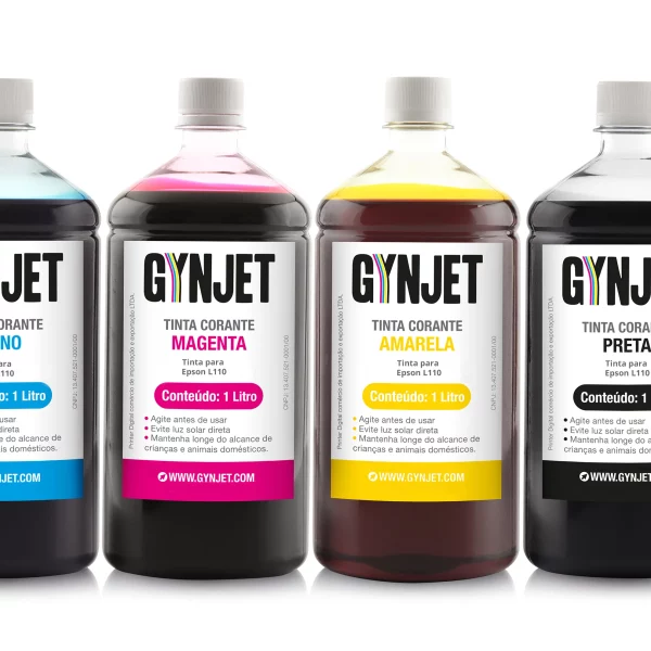 Kit Tinta Corante Epson L110 1 Litro