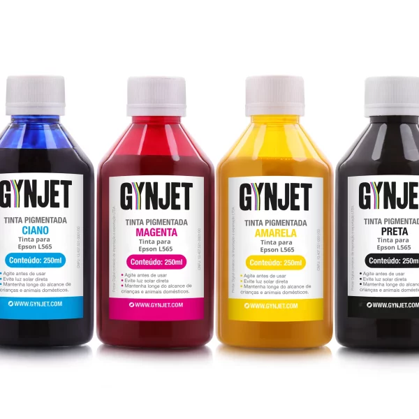 Kit Tinta Pigmentada Epson L565 250ml