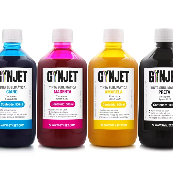 Kit Tinta Sublimática Epson L220 500ml