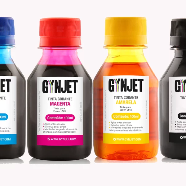 Kit Tinta Corante Epson L565 100ml