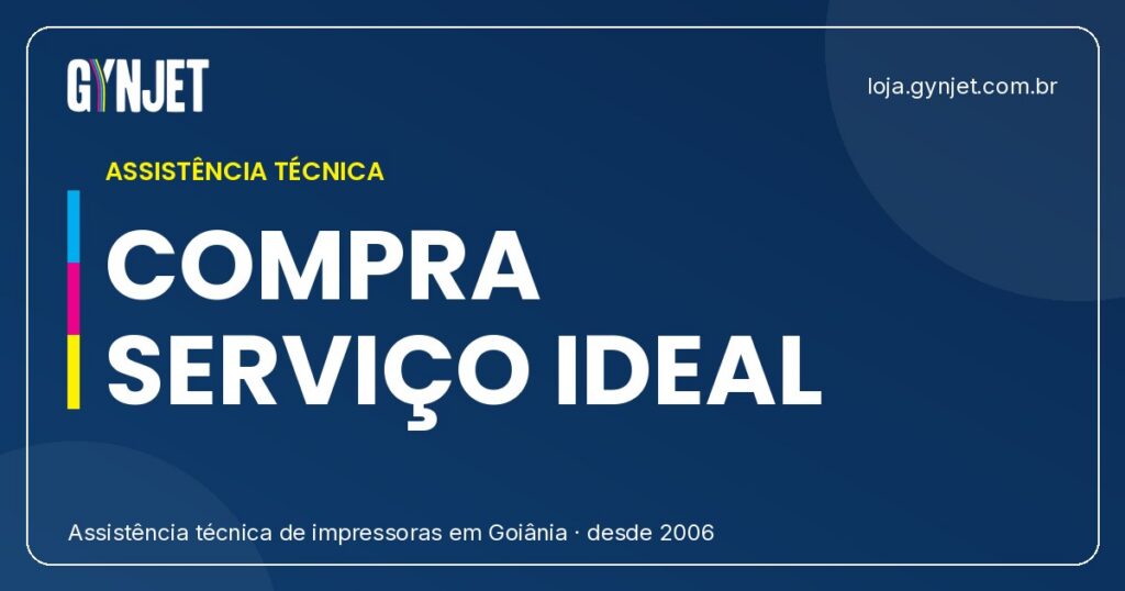 Guia de Compra Gynjet 2: Como Escolher o Serviço Ideal de Conserto e Manutenção de Impressoras em Goiânia