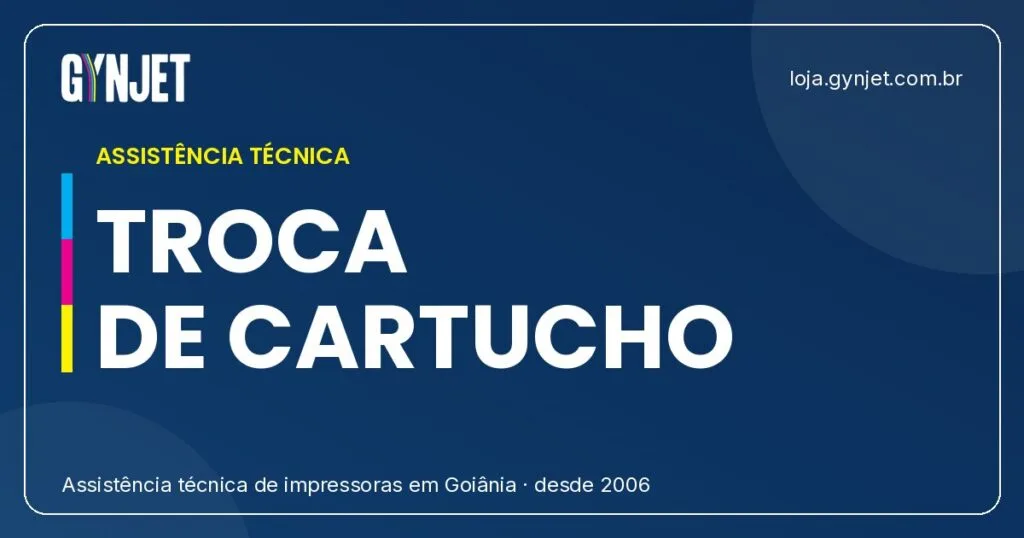 Guia Rápido Como Trocar o Cartucho Sem Fazer Sujeira em Goiânia