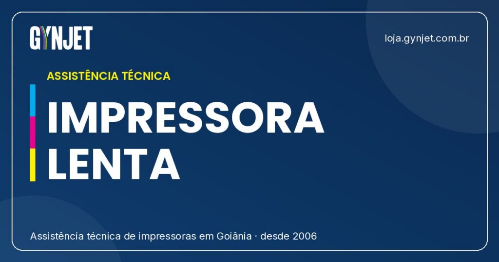Impressora Lenta? Dicas para Otimizar o Desempenho com a Gynjet em Goiânia