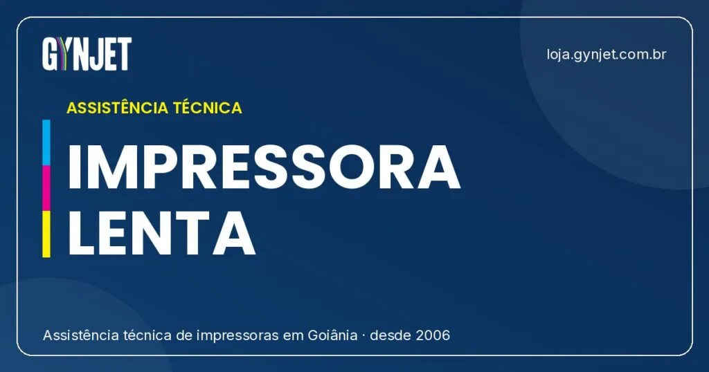 Impressora Lenta? Dicas para Otimizar o Desempenho com a Gynjet em Goiânia
