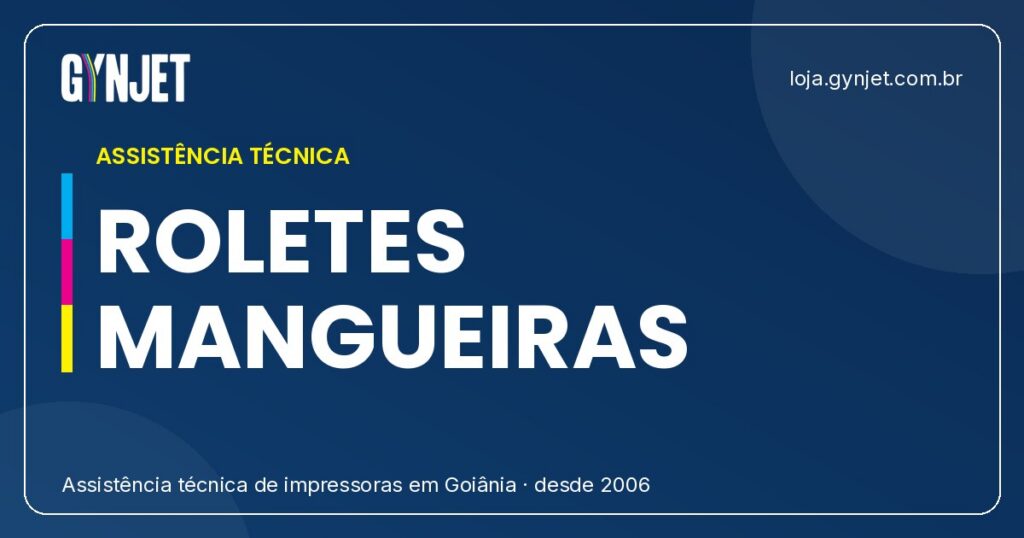 Reposição de Roletes e Mangueiras: Preço Médio em Goiânia e Como a Gynjet Pode Ajudar