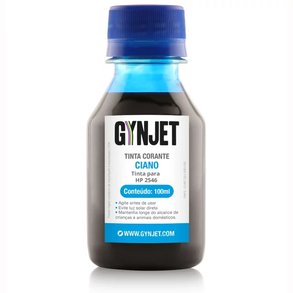 Tinta Corante HP 2546 Ciano 100ml