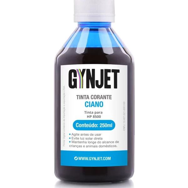 Tinta Corante HP 8500 Ciano 250ml
