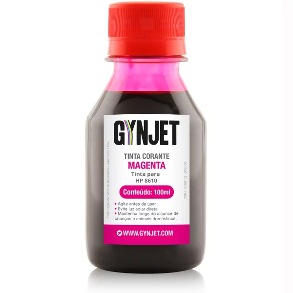 Tinta Corante HP 8610 Magenta 100ml