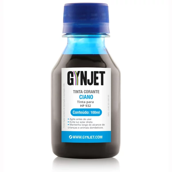 Tinta Corante HP 932 Ciano 100ml