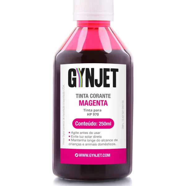 Tinta Corante HP 970 Magenta 250ml