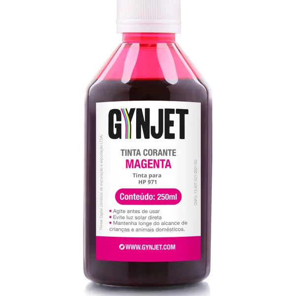 Tinta Corante HP 971 Magenta 250ml