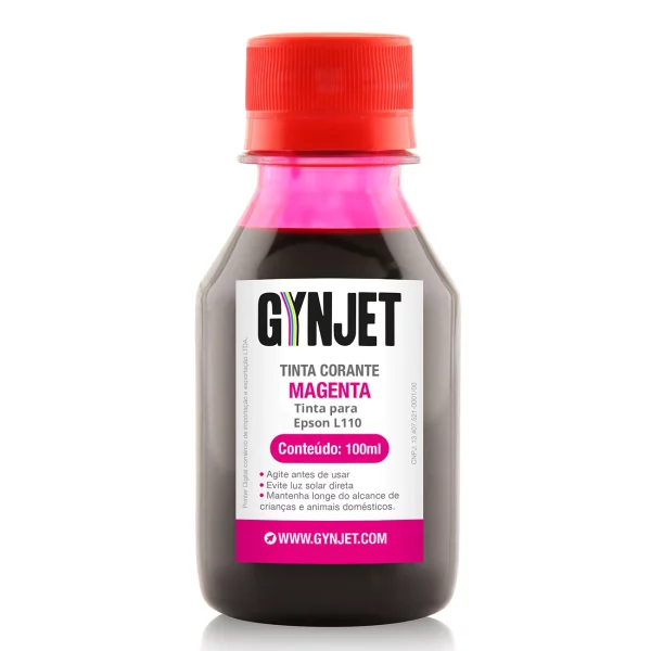 Tinta Corante Epson L110 Magenta 100ml