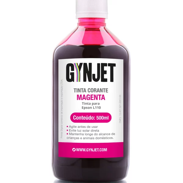 Tinta Corante Epson L110 Magenta 500ml