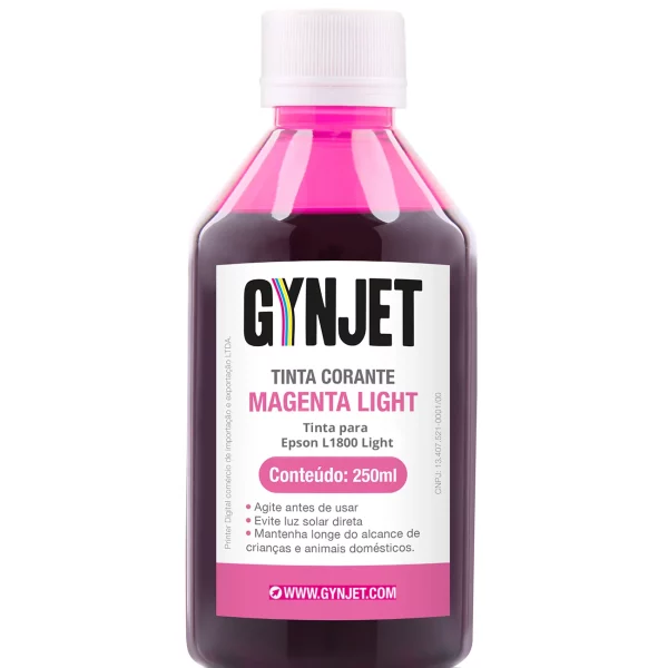 Tinta Corante Epson L1800 Light Magenta 250ml