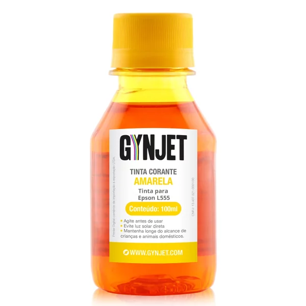 Tinta Corante Epson L555 Amarela 100ml