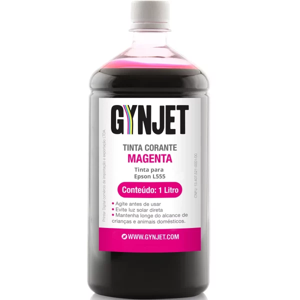 Tinta Corante Epson L555 Magenta 1 Litro