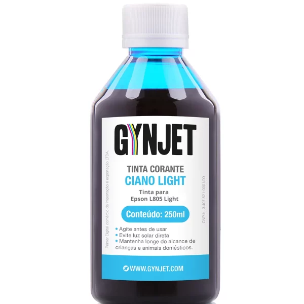 Tinta Corante Epson L805 Light Ciano 250ml