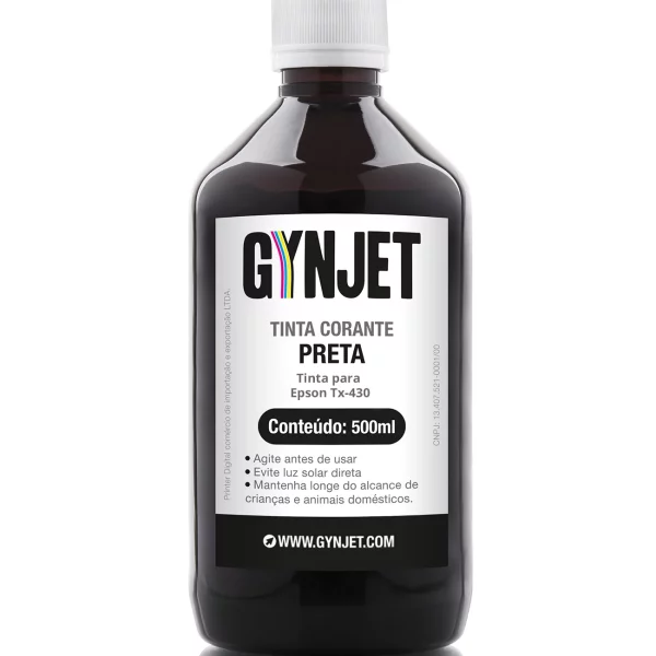 Tinta Corante Epson TX430 Preta 500ml
