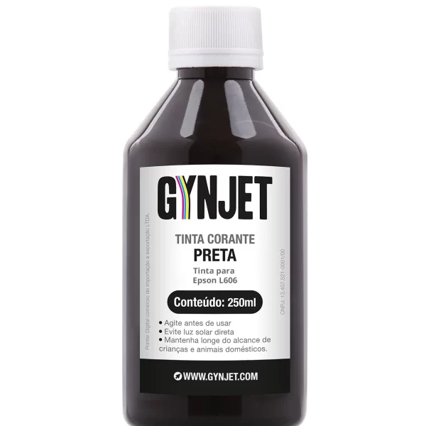 Tinta Epson L606 Preta 250ml