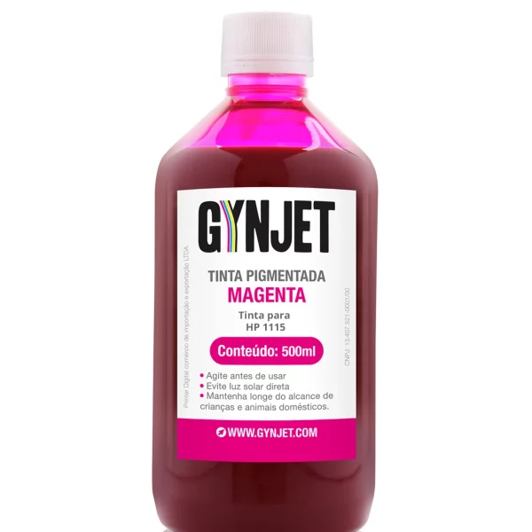 Tinta Pigmentada HP 1115 Magenta 500ml