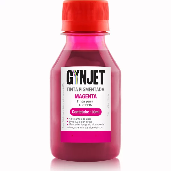 Tinta Pigmentada HP 2136 Magenta 100ml