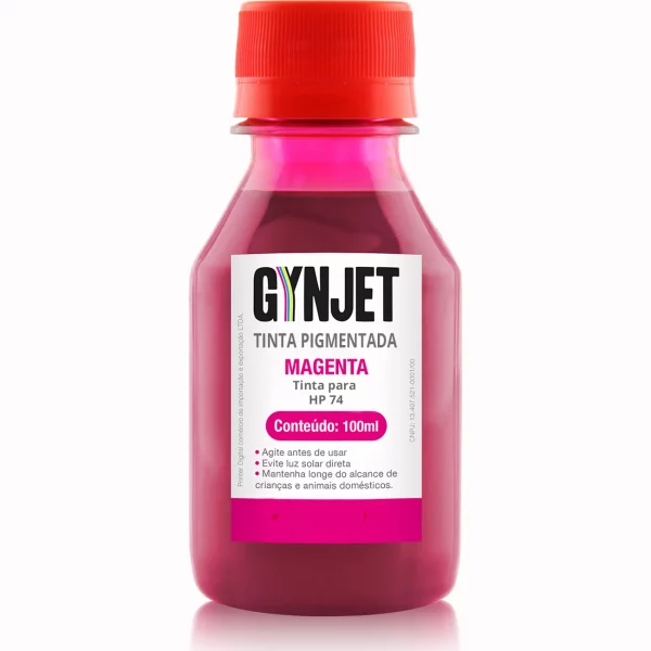 Tinta Pigmentada HP 74 Magenta 100ml
