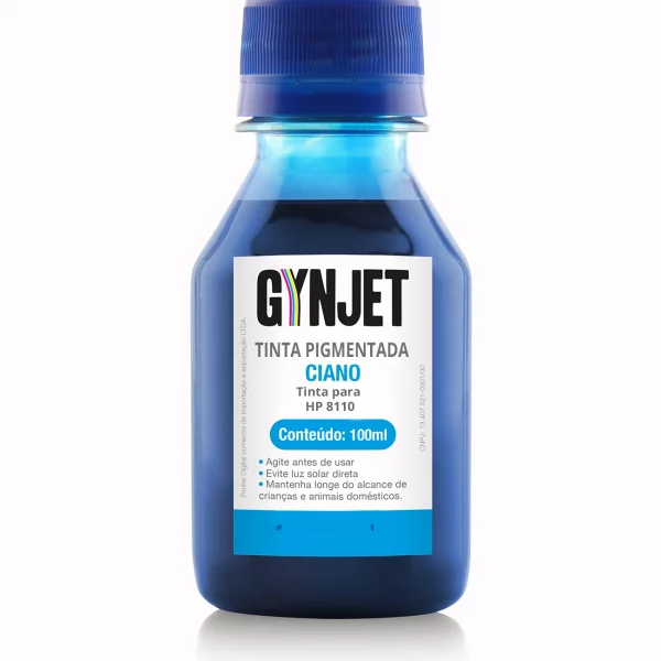 Tinta Pigmentada HP 8110 Ciano 100ml