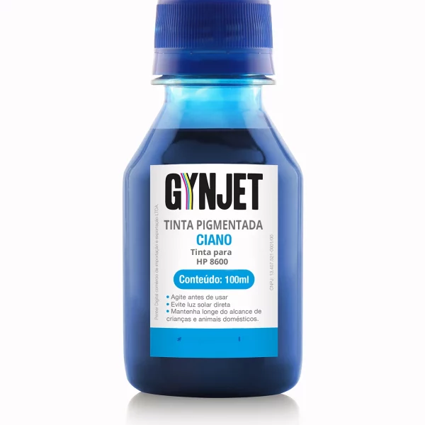 Tinta Pigmentada HP 8600 Ciano 100ml