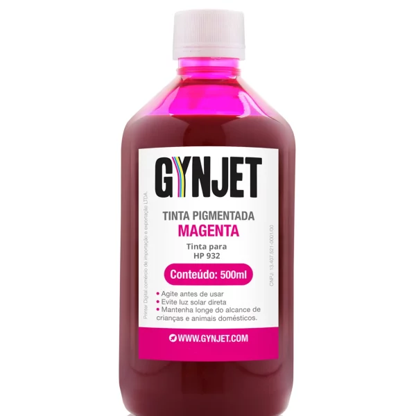 Tinta Pigmentada HP 932 Magenta 500ml