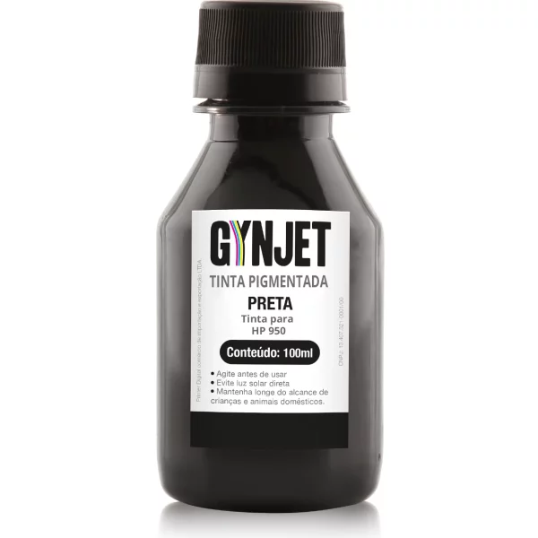 Tinta Pigmentada HP 950 Preta 100ml