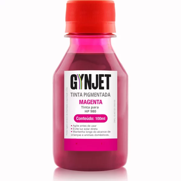 Tinta Pigmentada HP 980 Magenta 100ml