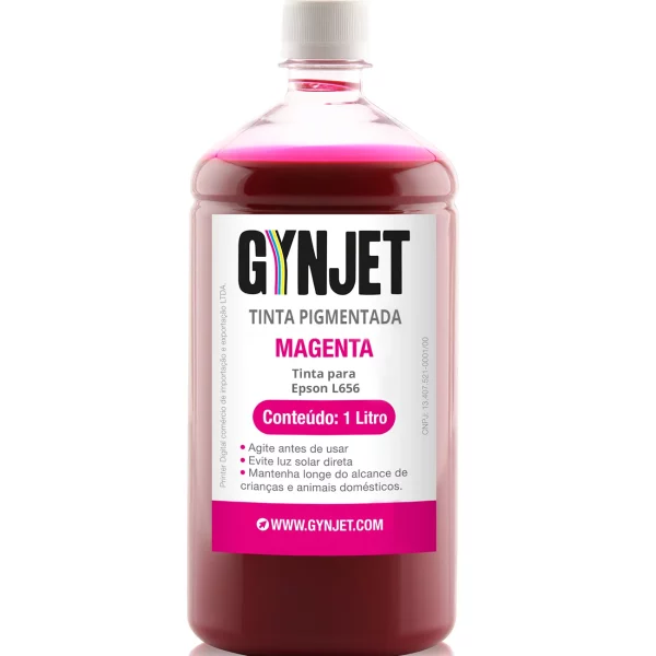 Tinta Pigmentada Epson L656 Magenta 1 Litro