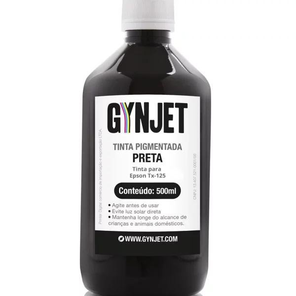 Tinta Pigmentada Epson TX125 Preta 500ml