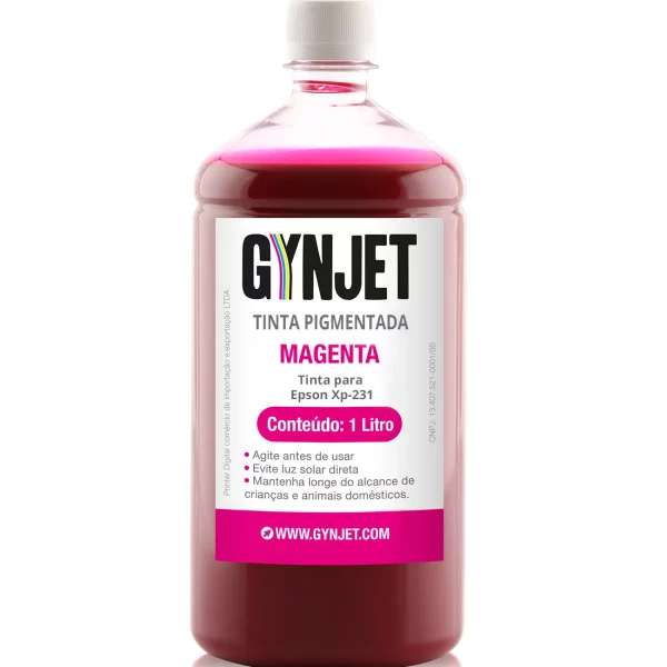 Tinta Pigmentada Epson XP231 Magenta 1 Litro