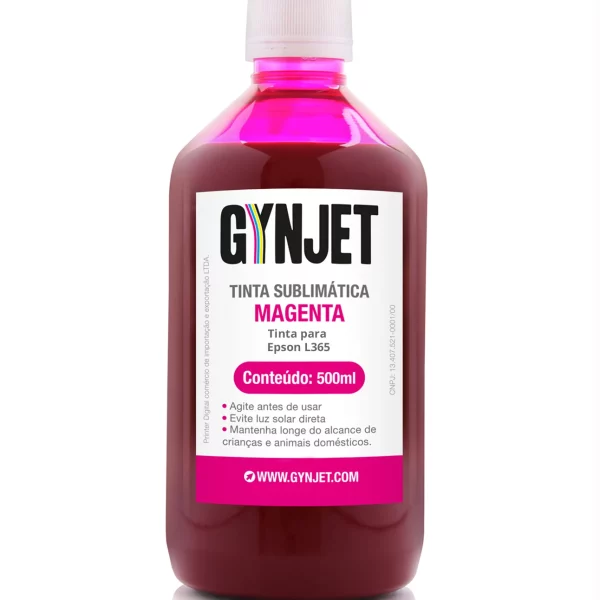 Tinta Sublimática Epson L365 Magenta 500ml