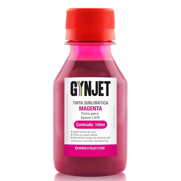 Tinta Sublimática Epson L375 Magenta 100ml
