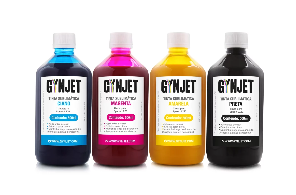Tinta L220 Sublimática 500 ml Epson - Gynjet Goiânia