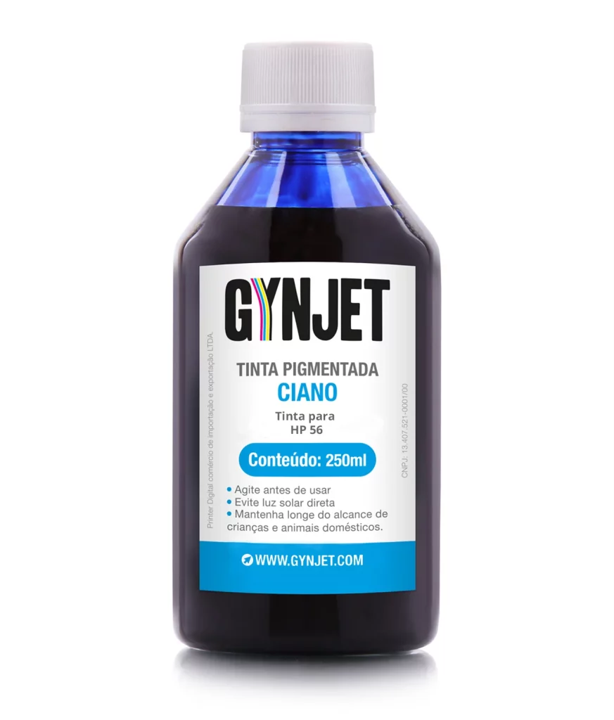 Tinta Epson Pigmentada Ciano 250 ml Epson - Gynjet Goiânia