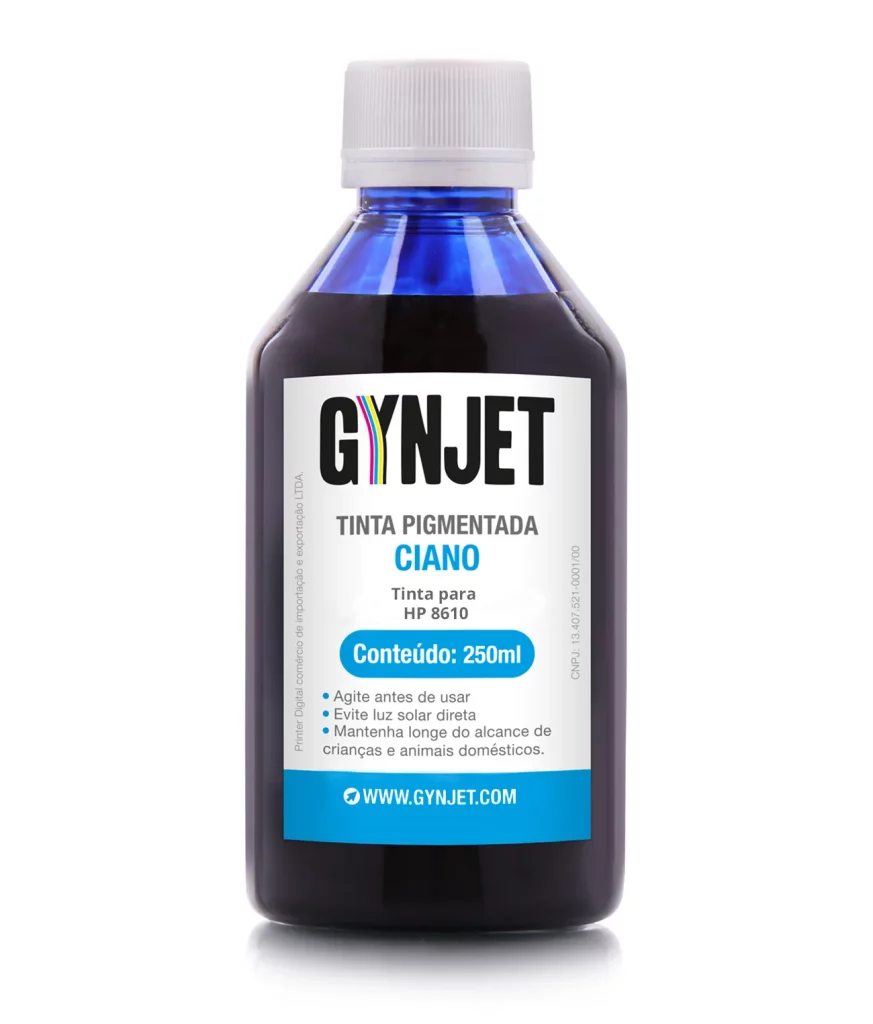 Tinta Epson Pigmentada Amarela 250 ml Epson - Gynjet Goiânia