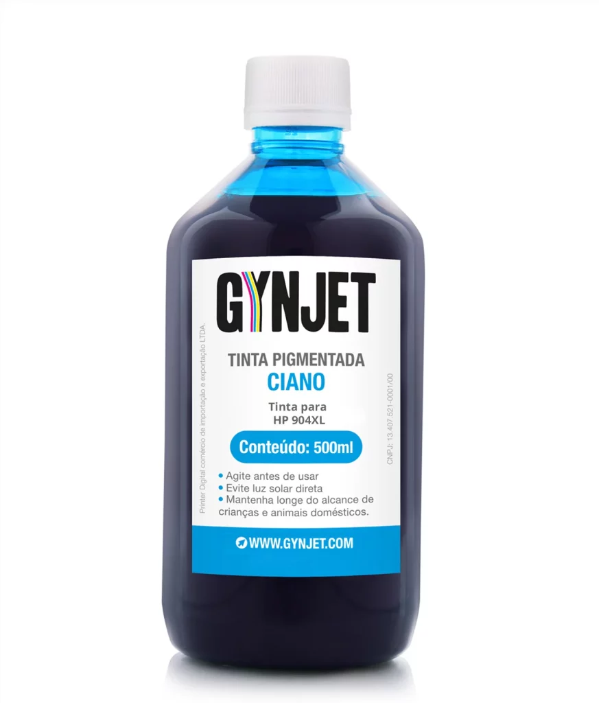 Tinta Epson Pigmentada Ciano 500 ml Epson - Gynjet Goiânia