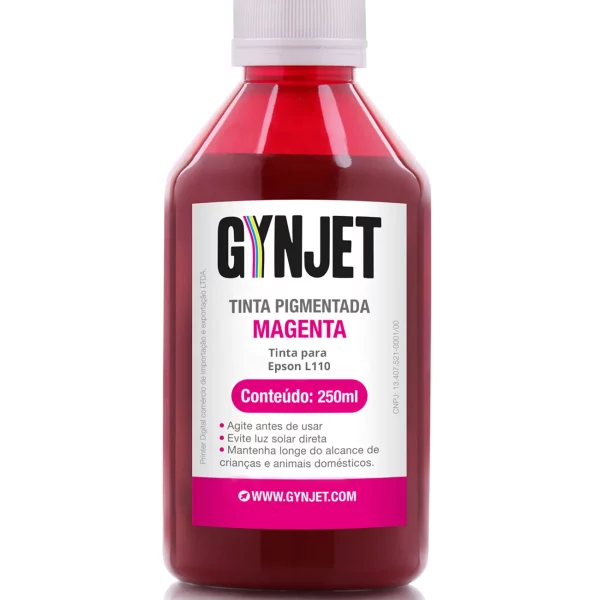 Tinta L110 Pigmentada Magenta 250 ml Epson