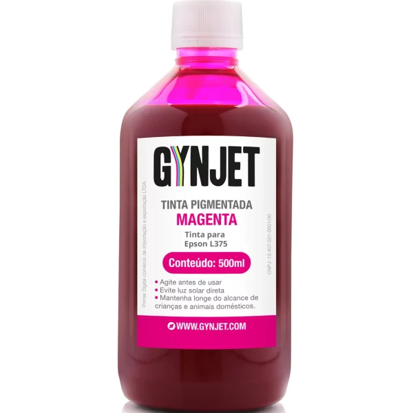 Tinta L375 Pigmentada Magenta 500 ml Epson