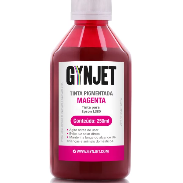 Tinta L380 Pigmentada Magenta 250 ml Epson