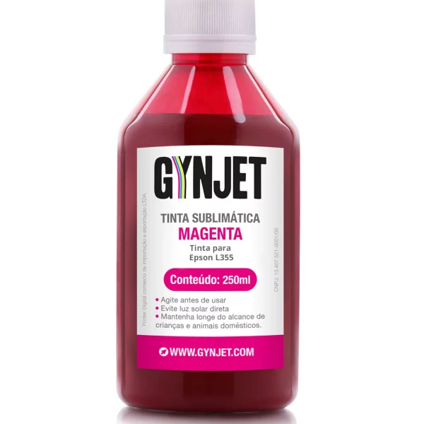 Tinta L355 Sublimática Magenta 250 ml Epson