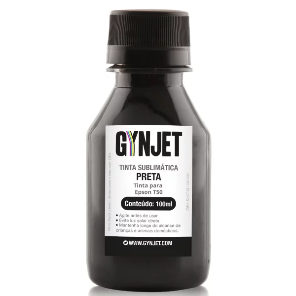 Tinta Sublimática Preta 100 ml Epson