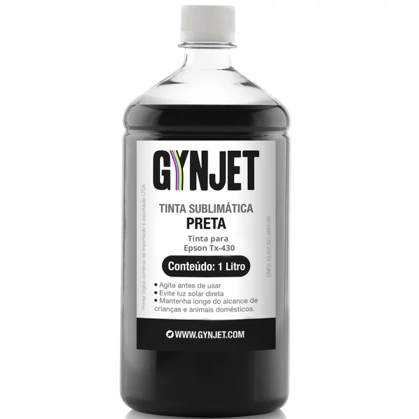 Tinta TX430 Sublimática Preta 1 litro Epson