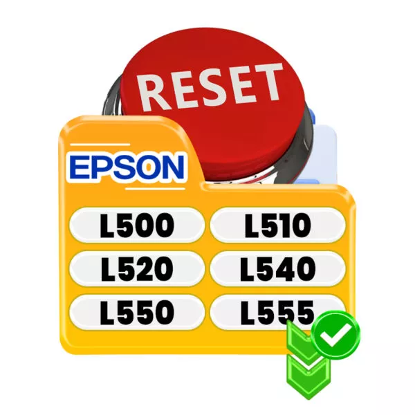 Reset Epson L500 L510 L520 L540 L550 L555 - Gynjet Goiânia